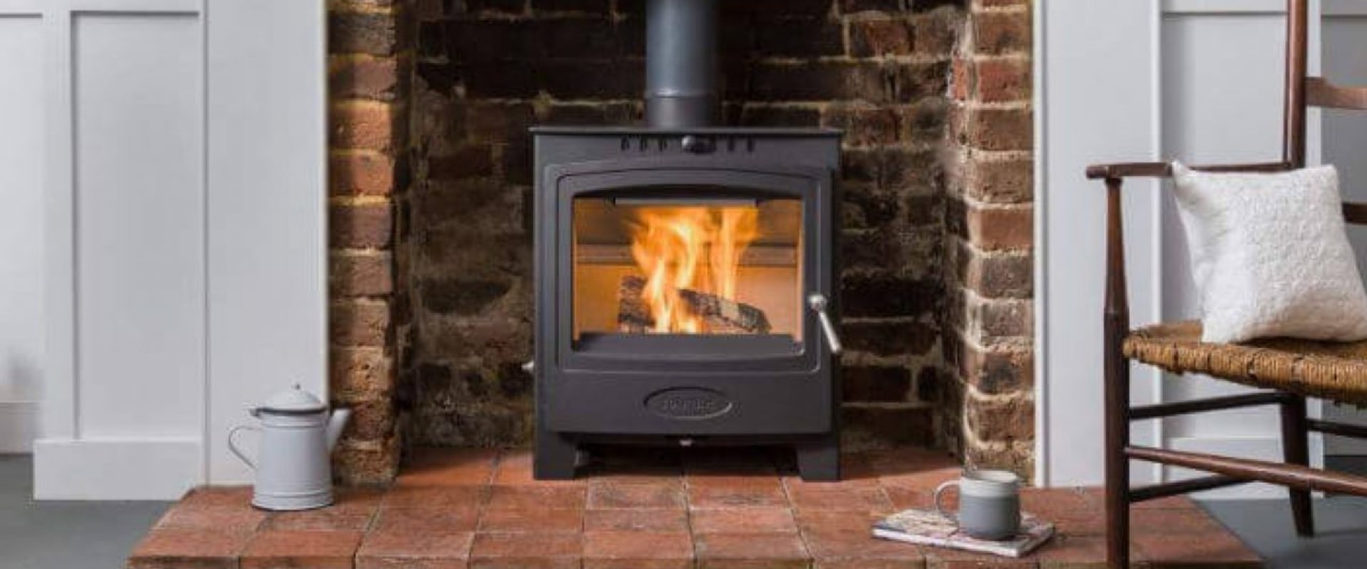Can you run a wood stove all day?